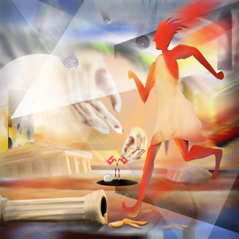 シュールなアート作品