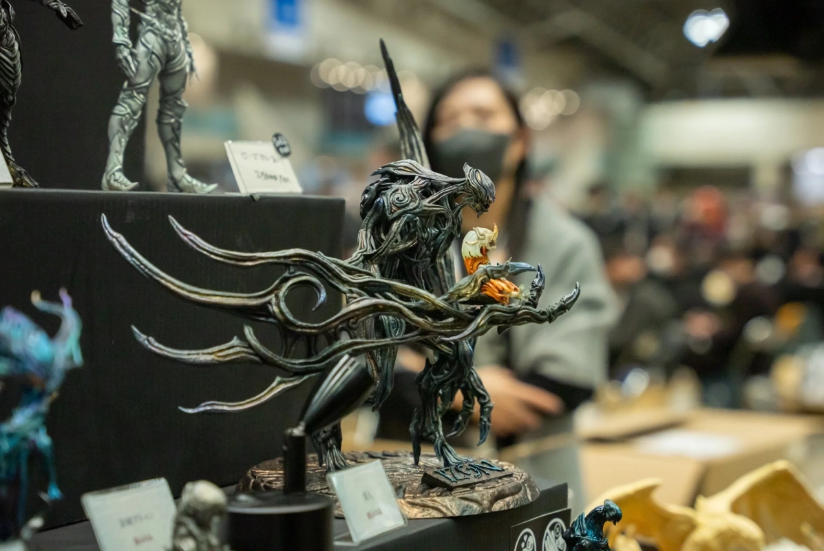 細部まで作り込まれたフィギュア