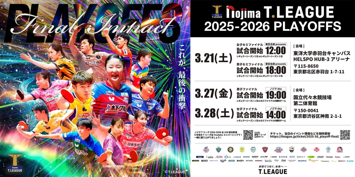 ノジマTリーグ 2025-2026 プレーオフ
