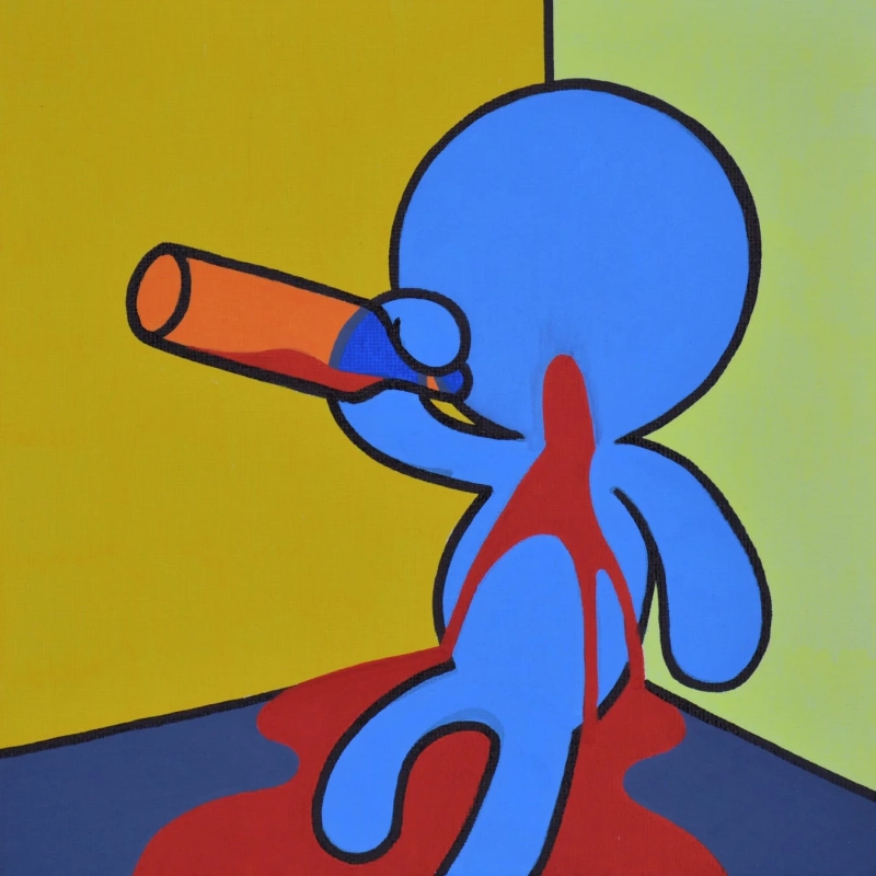 幸せな酔っ払い