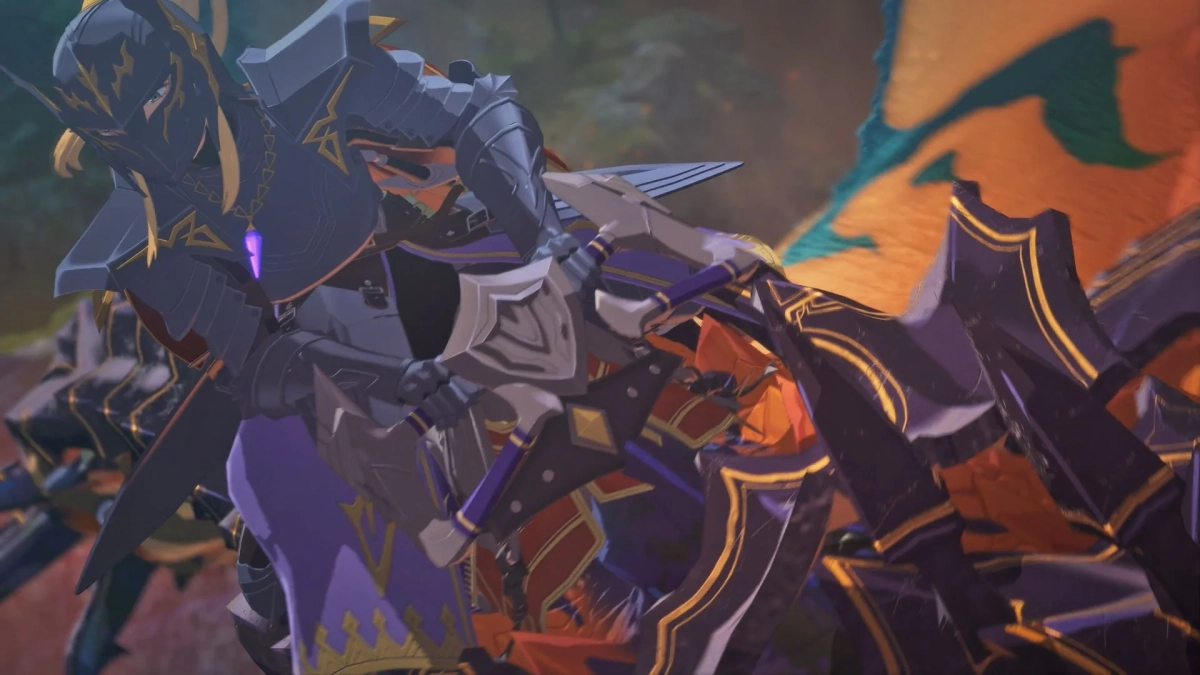 クルクマの鎧姿