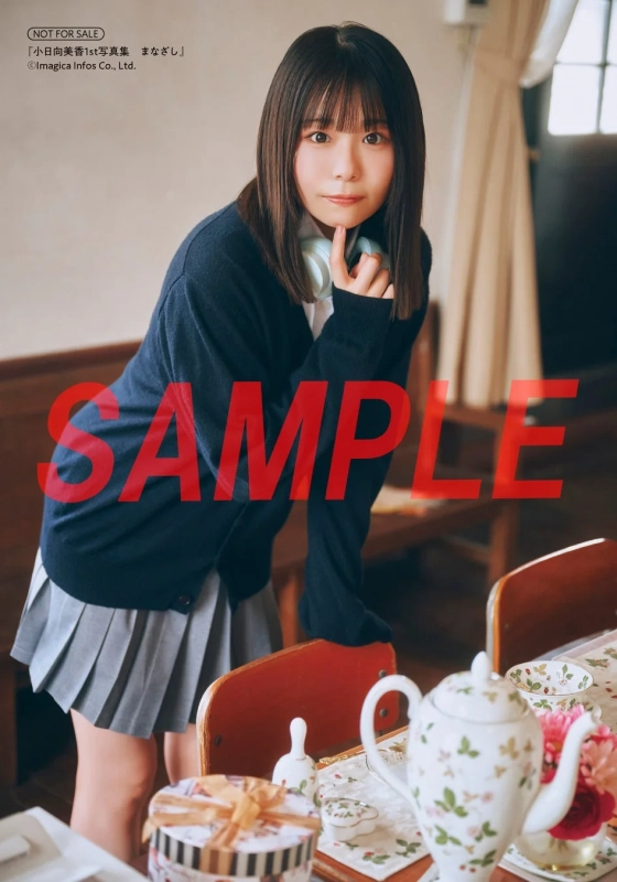 ヨドバシカメラ特典の制服風衣装の小日向美香さん