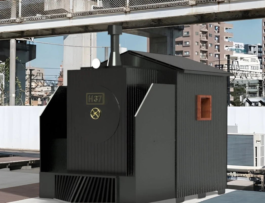 SL型サウナの建物