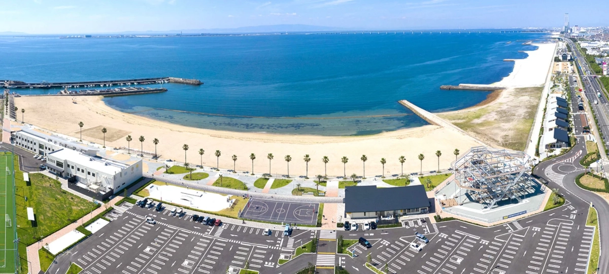 SENNAN LONG PARKの空撮