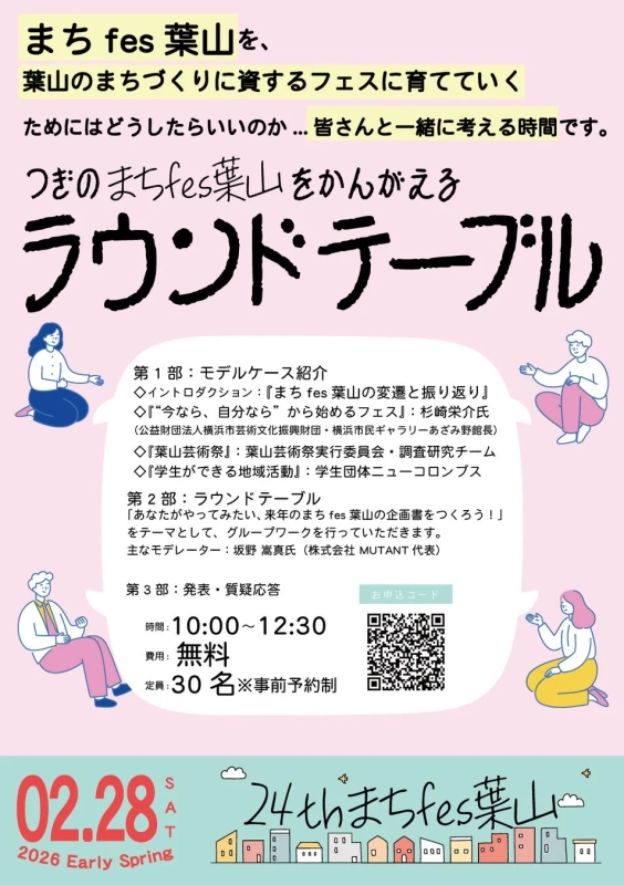 つぎのまちfes葉山をかんがえるラウンドテーブル