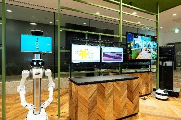 最新技術のデモ展示