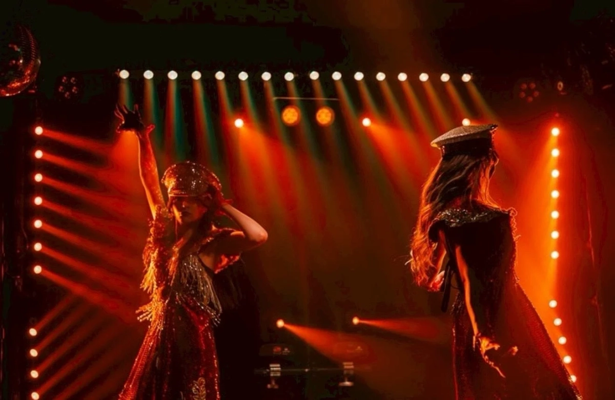 きらびやかなステージ