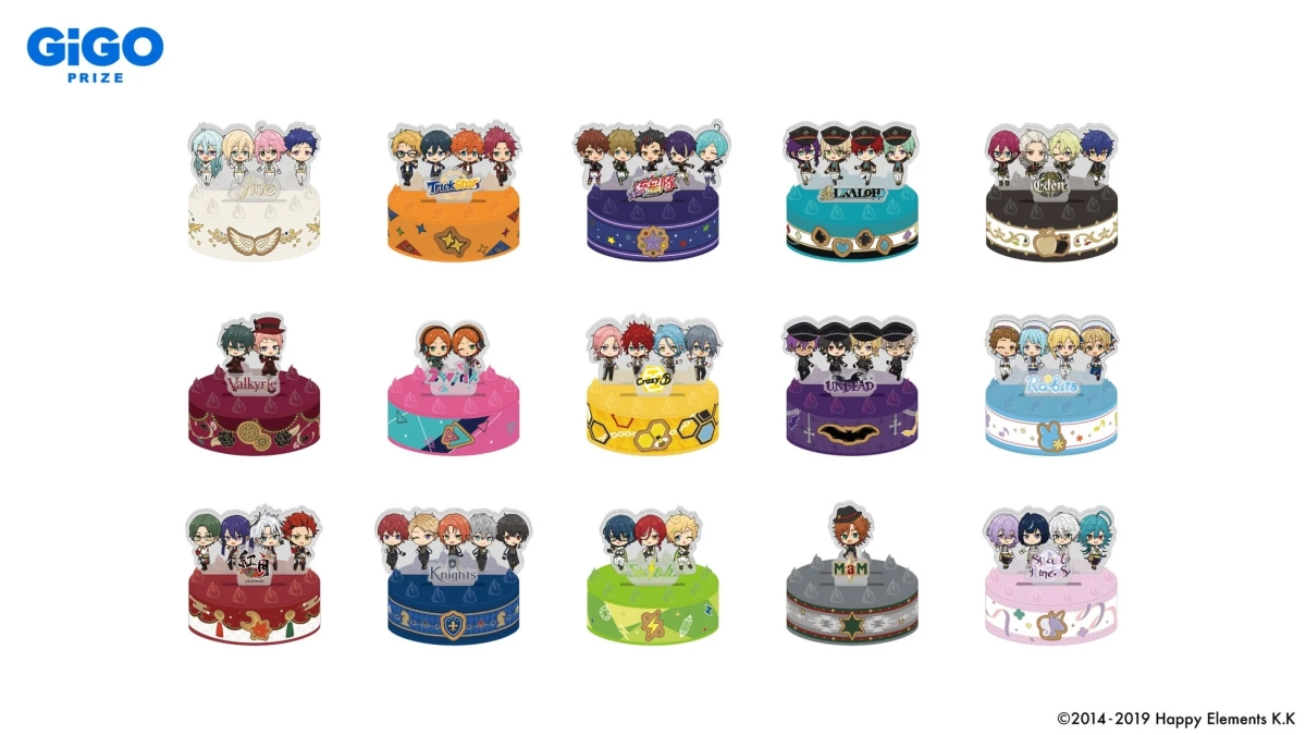 あんさんぶるスターズ!! ケーキ型台座アクリルスタンド