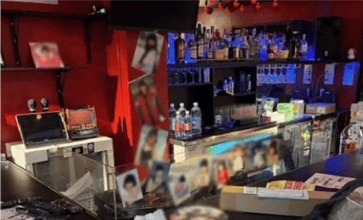 バーの店内