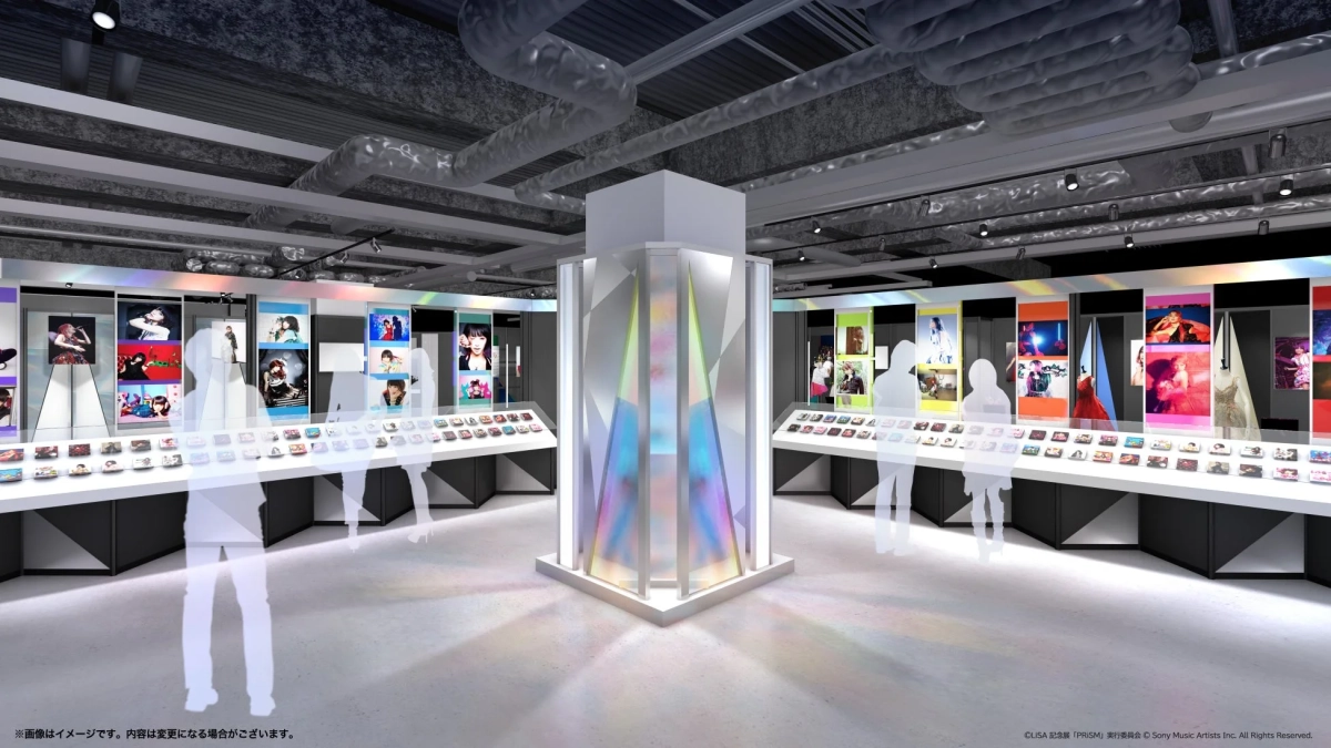 LiSA記念展「PRISM」会場イメージ