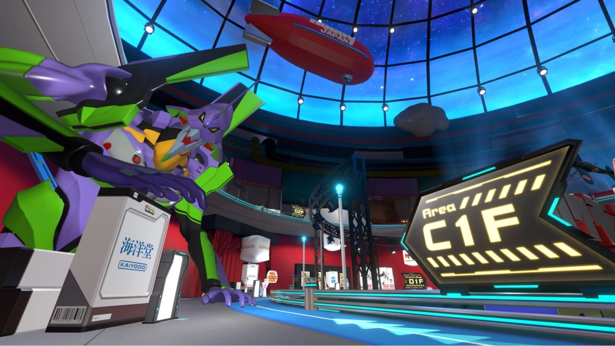 エヴァンゲリオン初号機展示