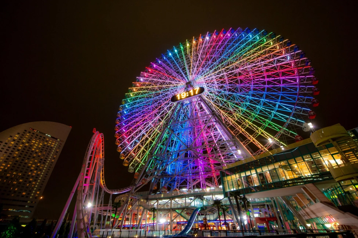 観覧車の夜景