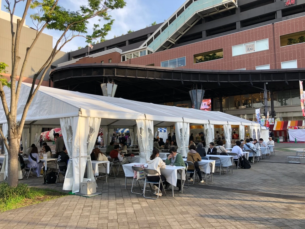 大分駅北口駅前広場のイベント