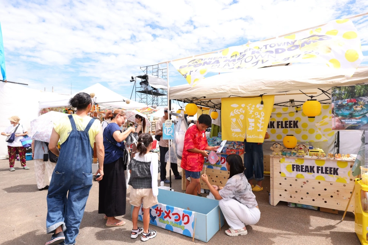 フリンジマーケットの様子