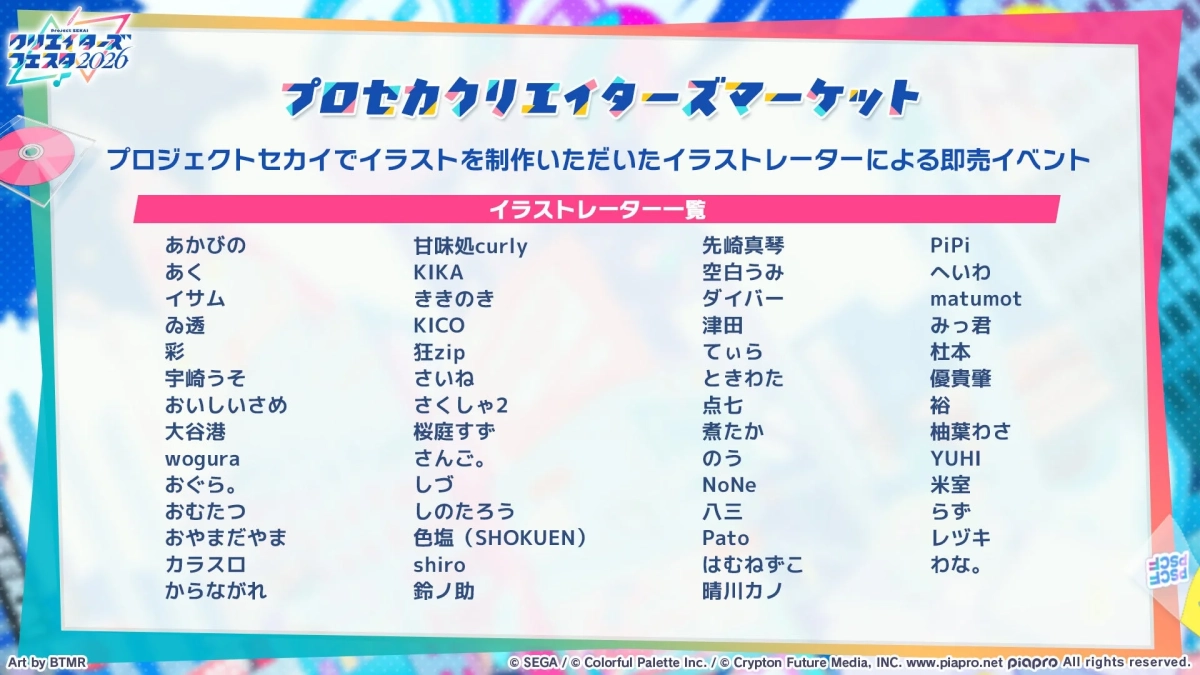 イラストレーターリスト