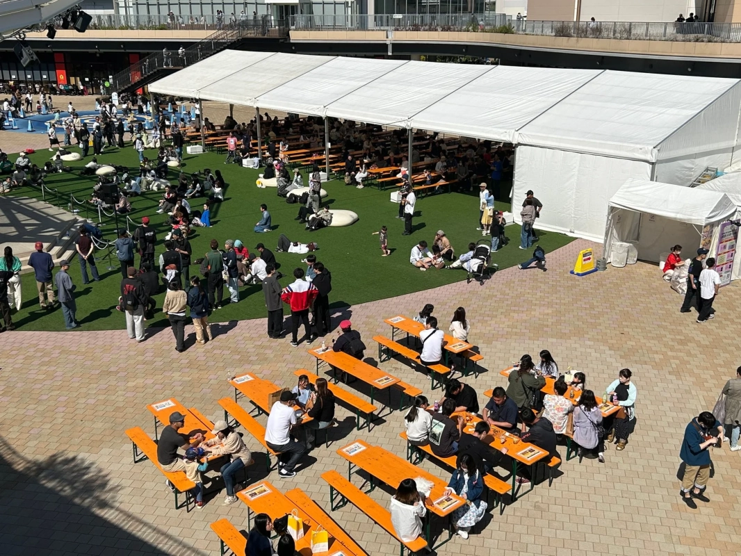 屋外イベントの様子