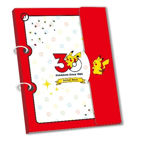 ポケモン30周年記念ステッカーブックのイメージ