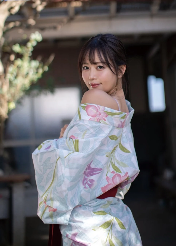 井口裕香 浴衣姿