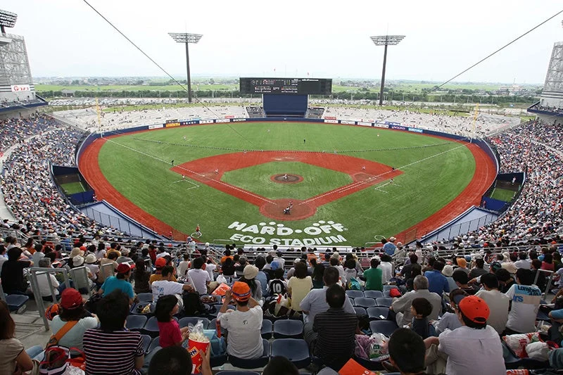 HARD OFF ECOスタジアム新潟の全景