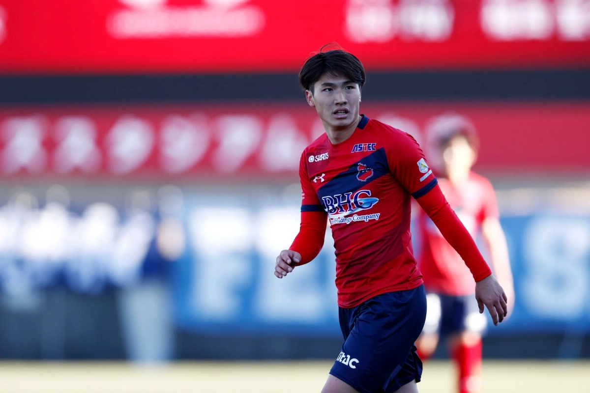 ピッチ上の白輪地敬大選手