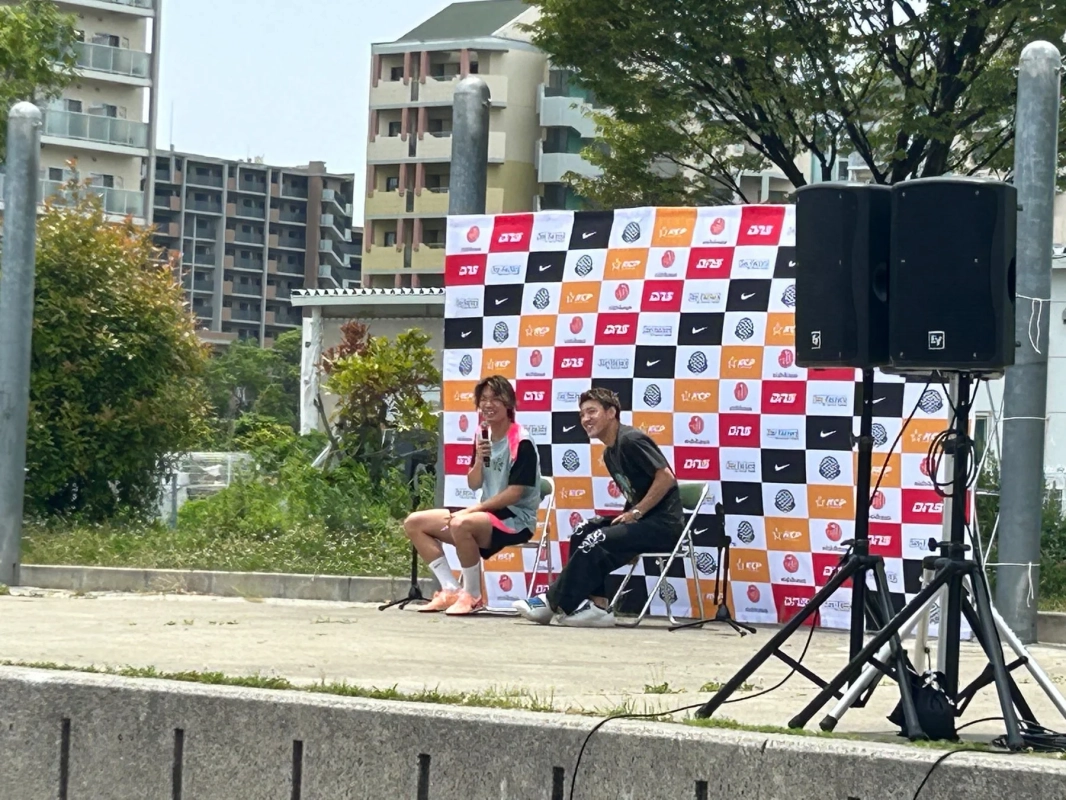 六甲アイランドイベントのトークショー