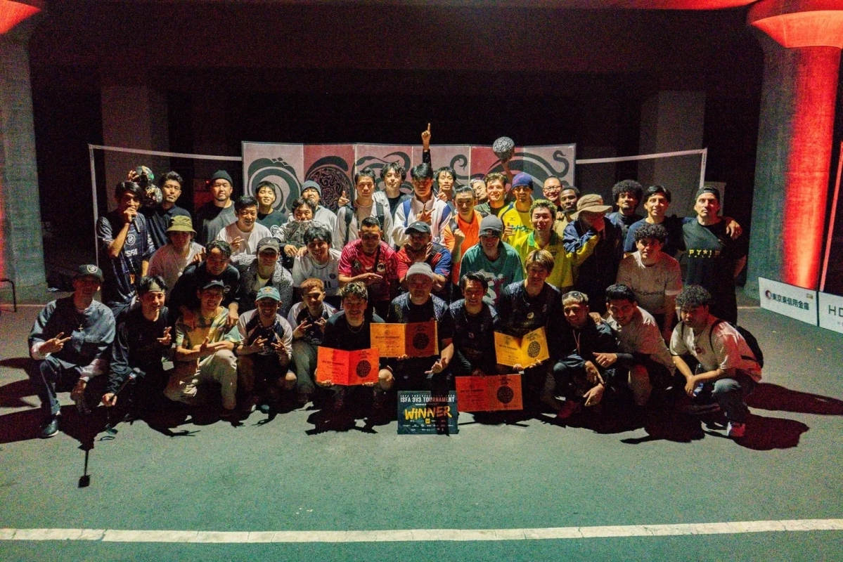 ISFA 3VS3トーナメントの集合写真