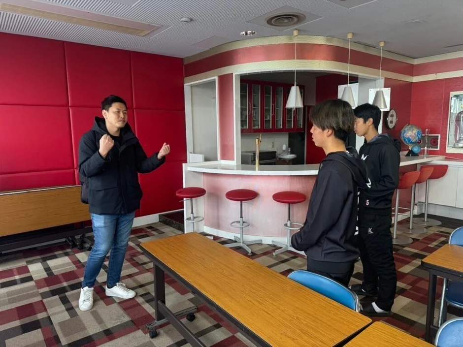 矢野達人氏の指導風景