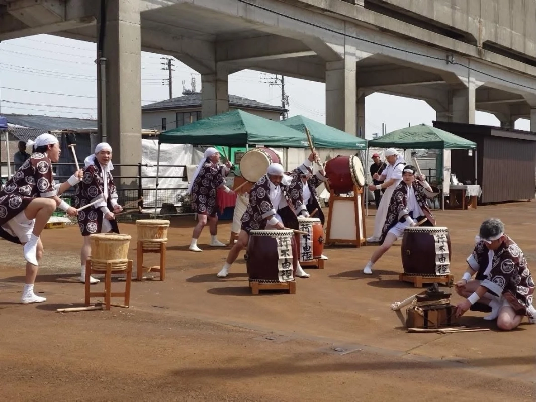 和太鼓の演奏風景