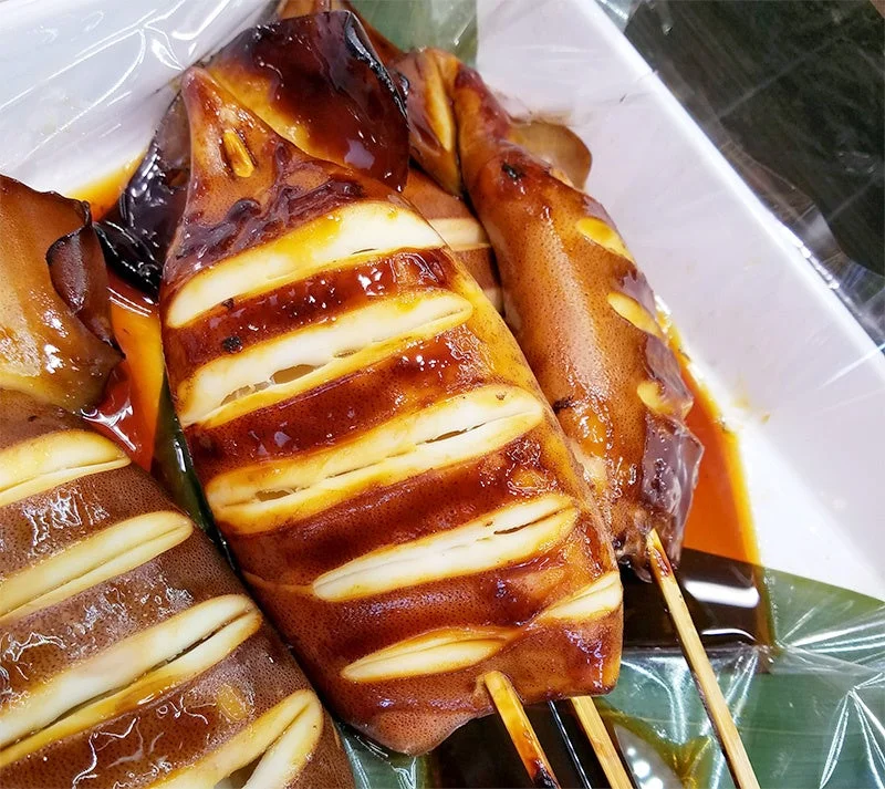 いか照り焼き串