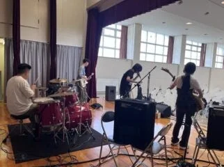 バンドの練習風景