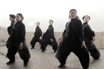 ダンスパフォーマンスの様子