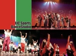 ダンススタジオのパフォーマンス風景