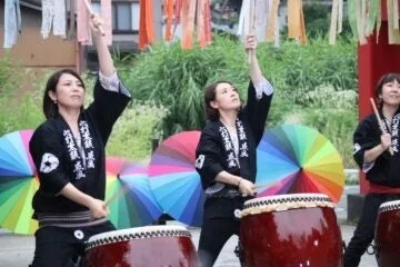 心打太鼓 威風